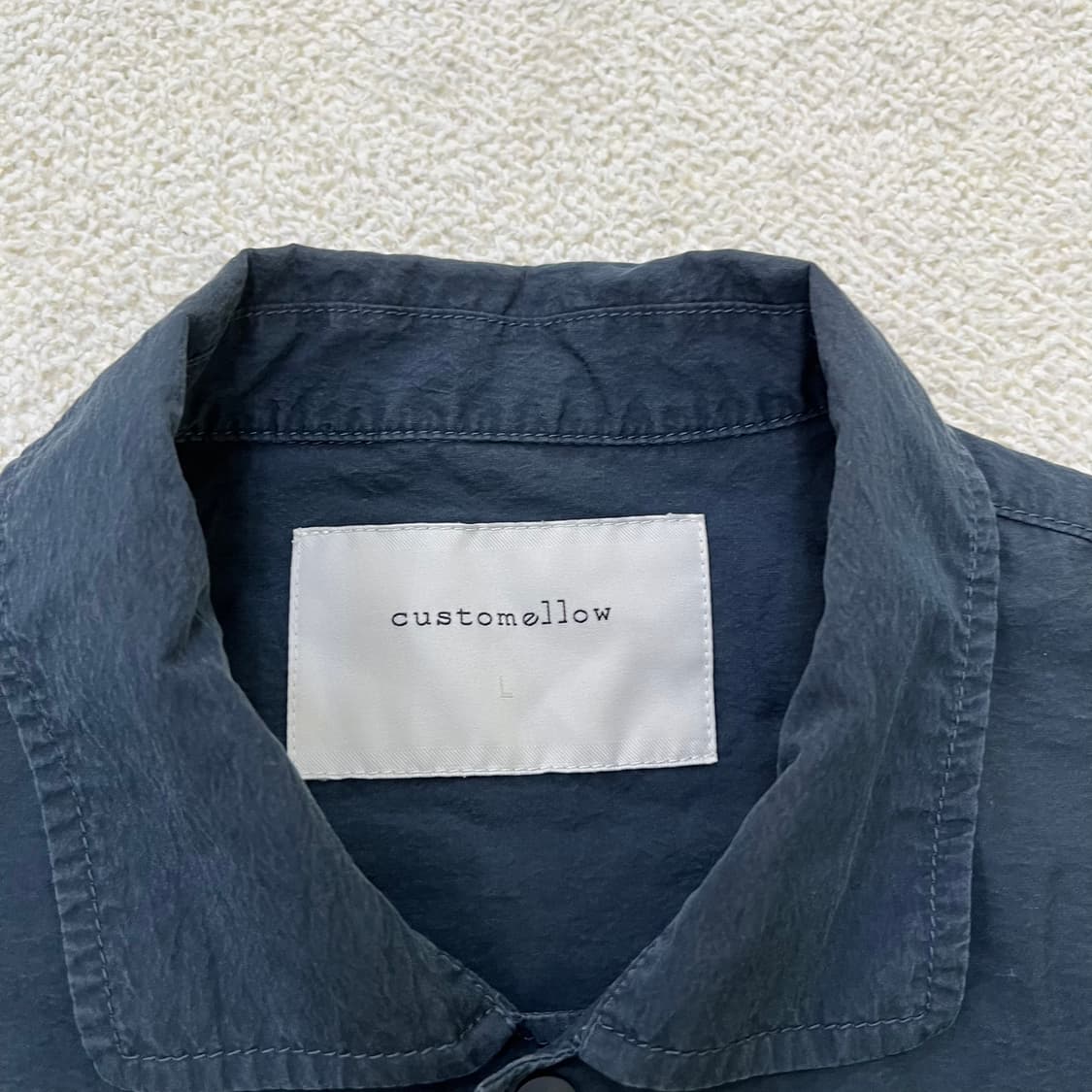 L 커스텀멜로우 반팔 셔츠 남방 0415M 상품이미지2