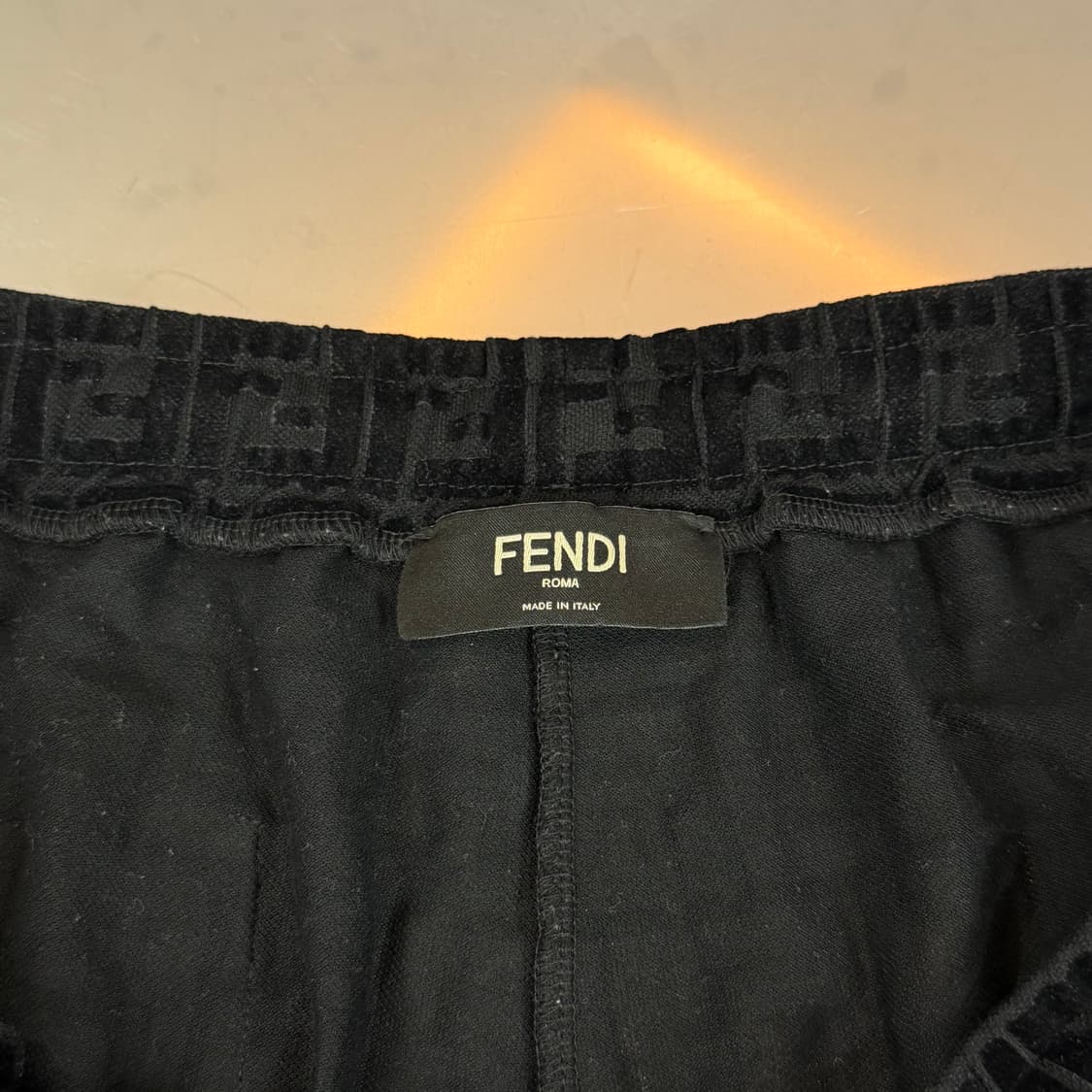 [리오브] 펜디 FF 풀 모티프 코튼 피케 버뮤다 반바지 상품이미지4