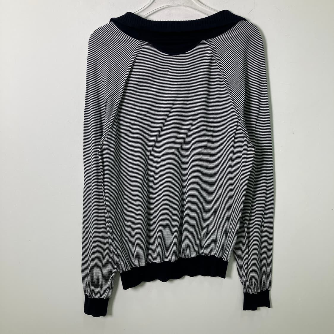 페라가모 스트라이프 폴로 니트 L 상품이미지2