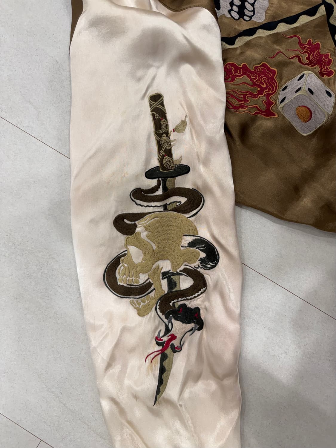 스크립트 해골 스카쟌 상품이미지4