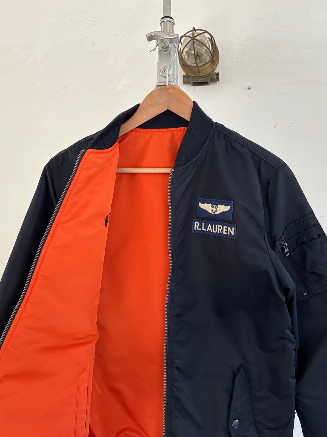 Polo 폴로랄프로렌 리버시블 MA-1 봄버 자켓 상품이미지1