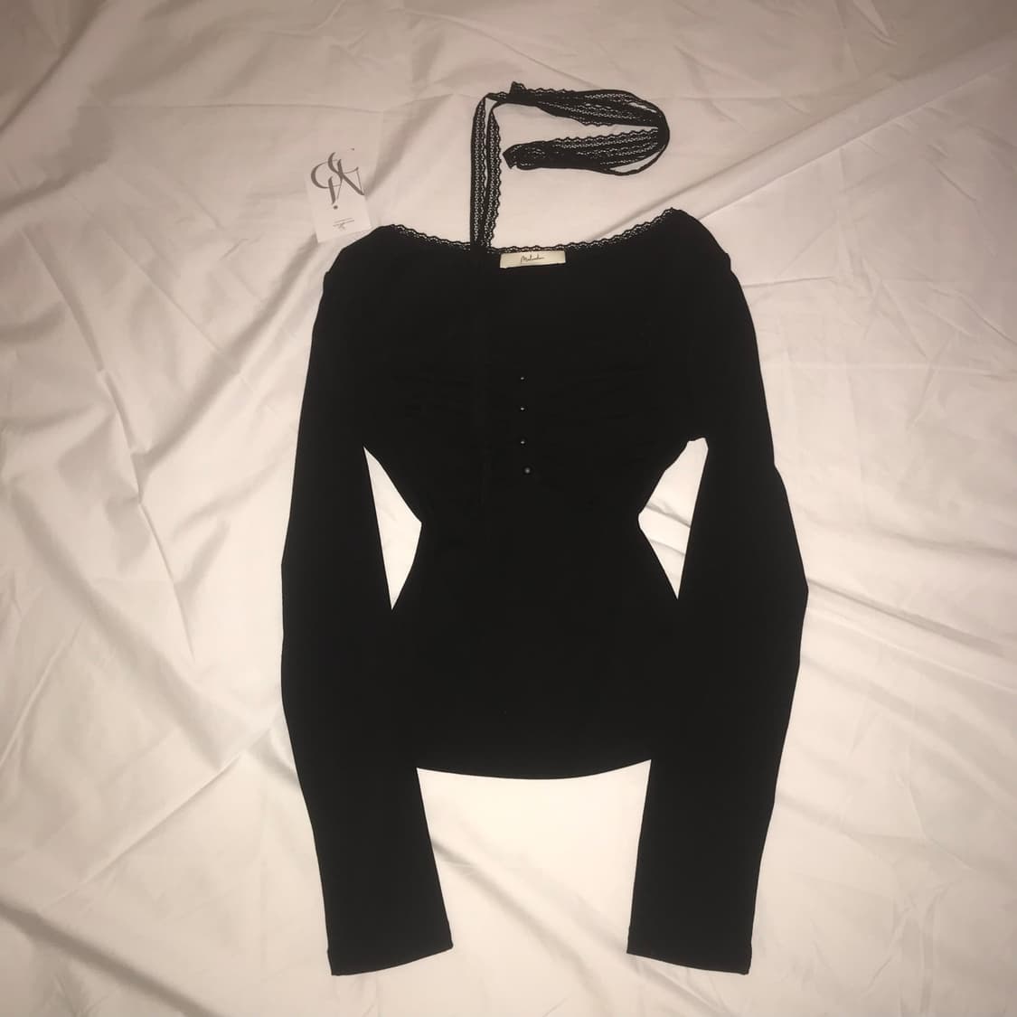 셔링 레이스 T  상품이미지1