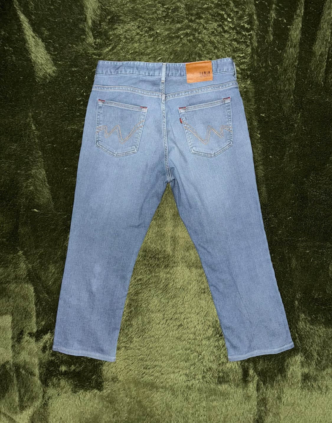 [XL] 에드윈 저지 빈티지 워싱 MADE IN JAPAN 팬츠 인디고 상품이미지7