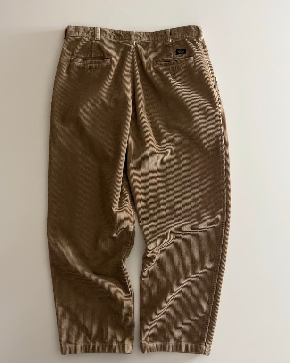 다커스 코듀로이 루즈핏 투턱 팬츠 32정도  상품이미지6