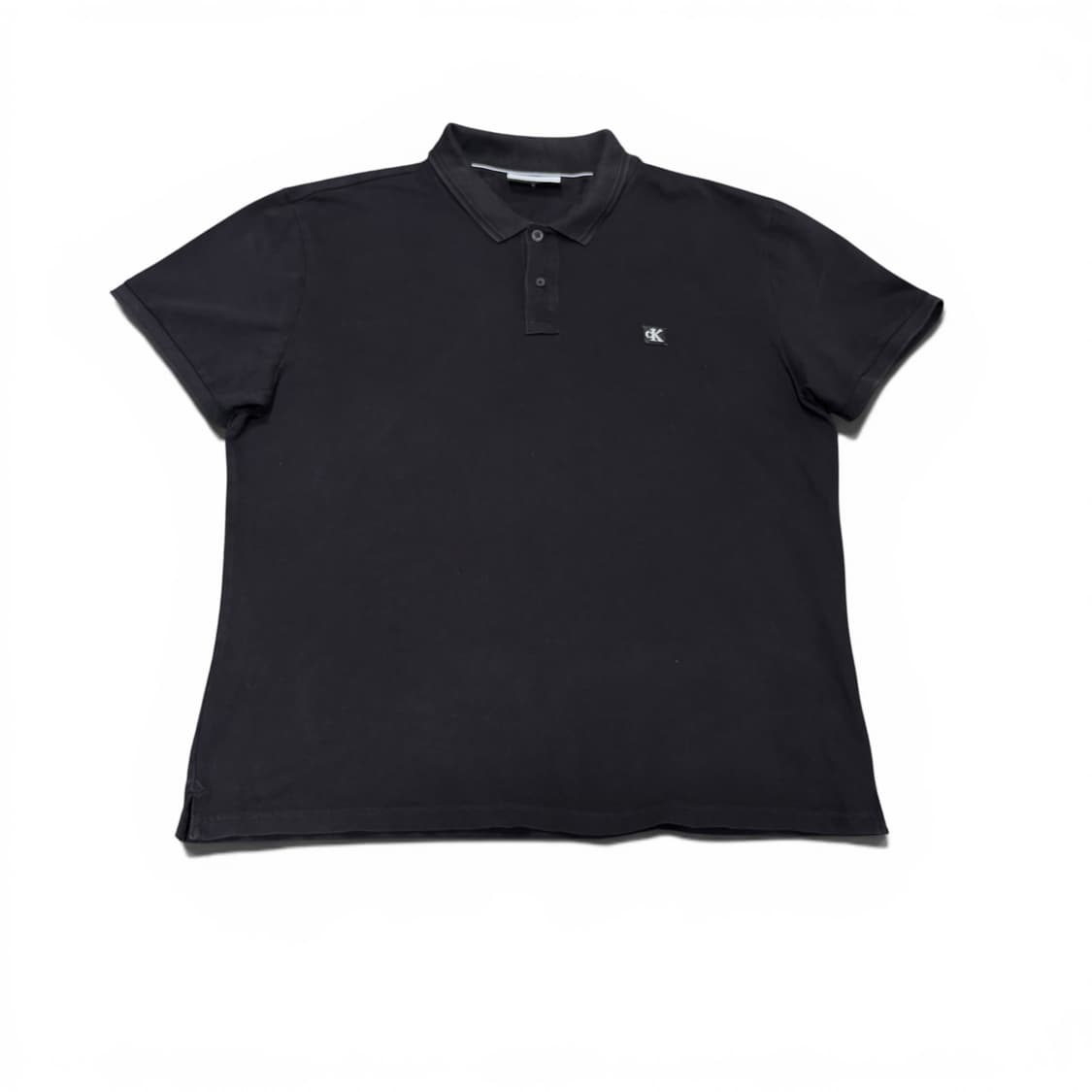 XL-2XL 캘빈클라인 CK 블랙 슬림핏 PK 반팔 카라티 상품이미지1