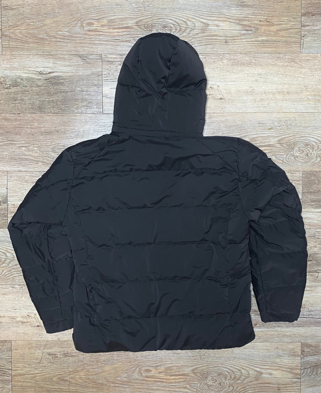 유니클로 심리스 다운 다크 브라운 XL 상품이미지3