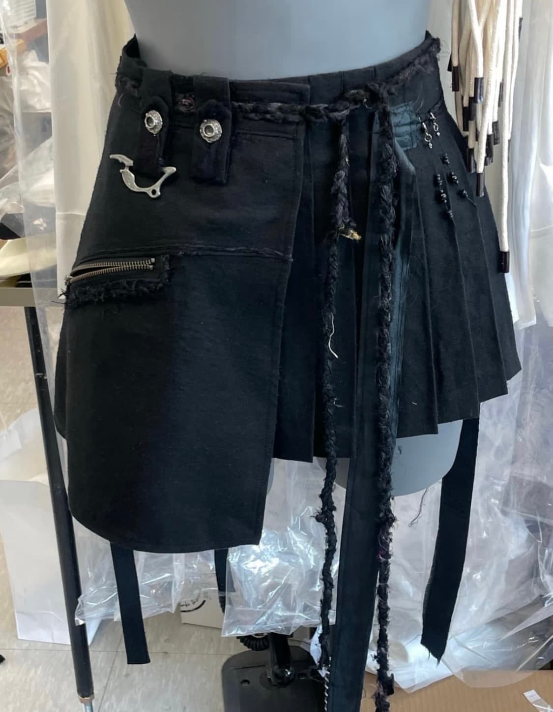 혜인서 플리츠 랩스커트 상품이미지4