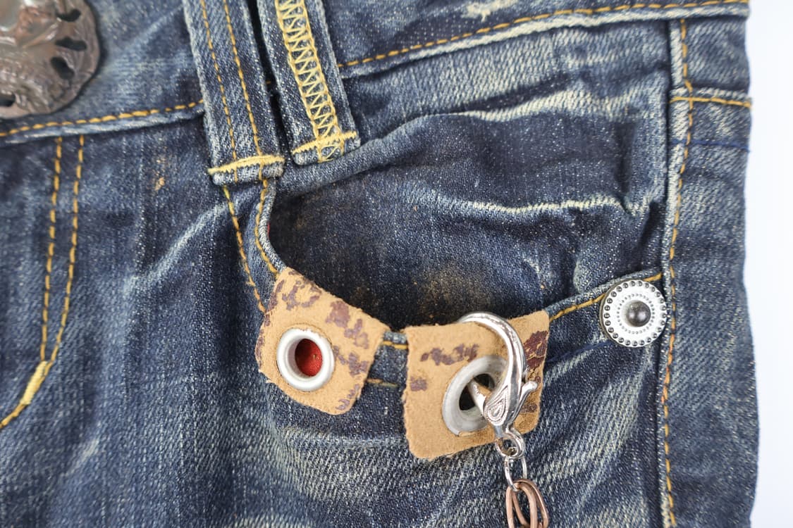 Red Pepper Detail Denim Jeans 상품이미지10