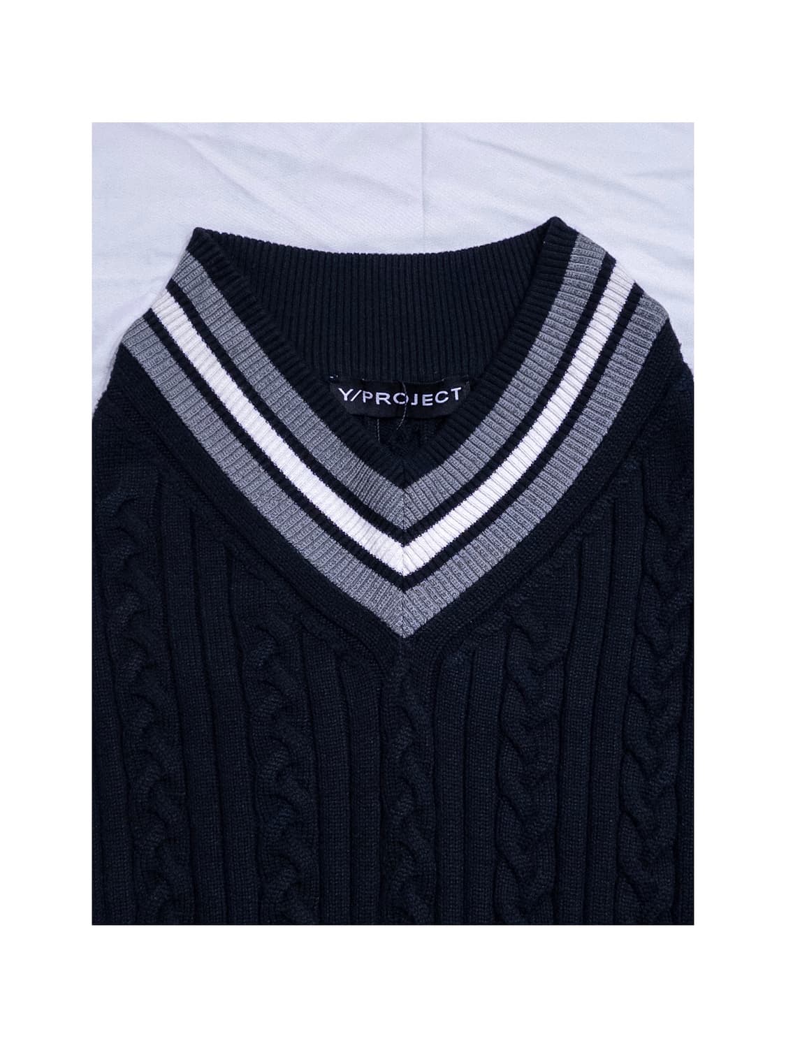 Y/Project Varsity Cable Knit Skirt 19ss 상품이미지3