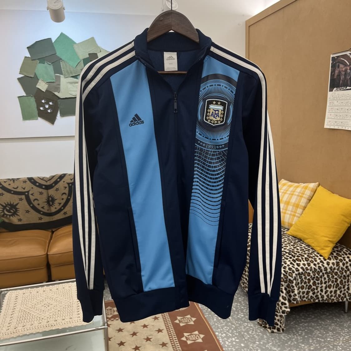 아디다스 아르헨티나 AFA 스트릿 키치 져지 집업 95 C10154 상품이미지3