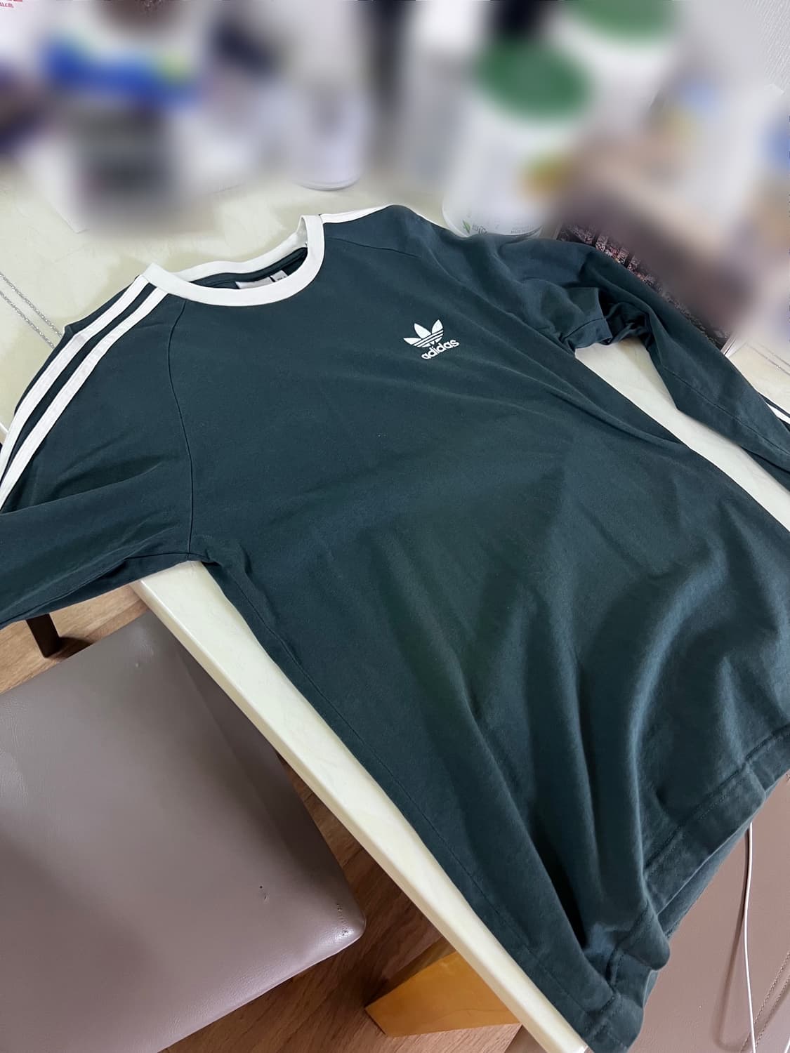 아디다스 클래식 3S 긴팔티 상품이미지2
