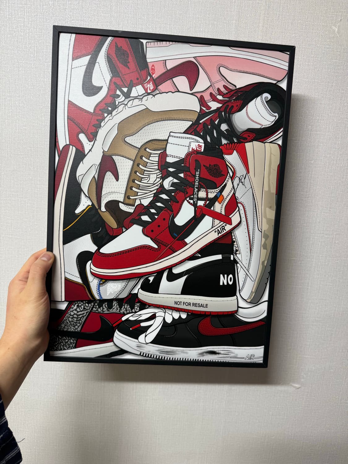 스니커즈 액자  상품이미지1