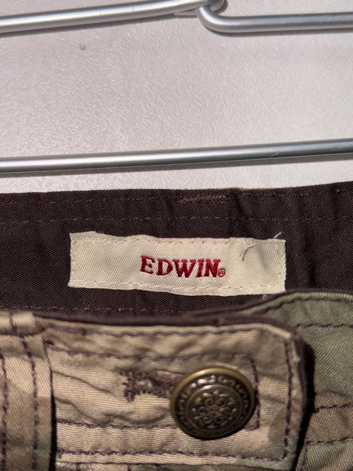 Edwin camouflage pocket pleats skirt 상품이미지5