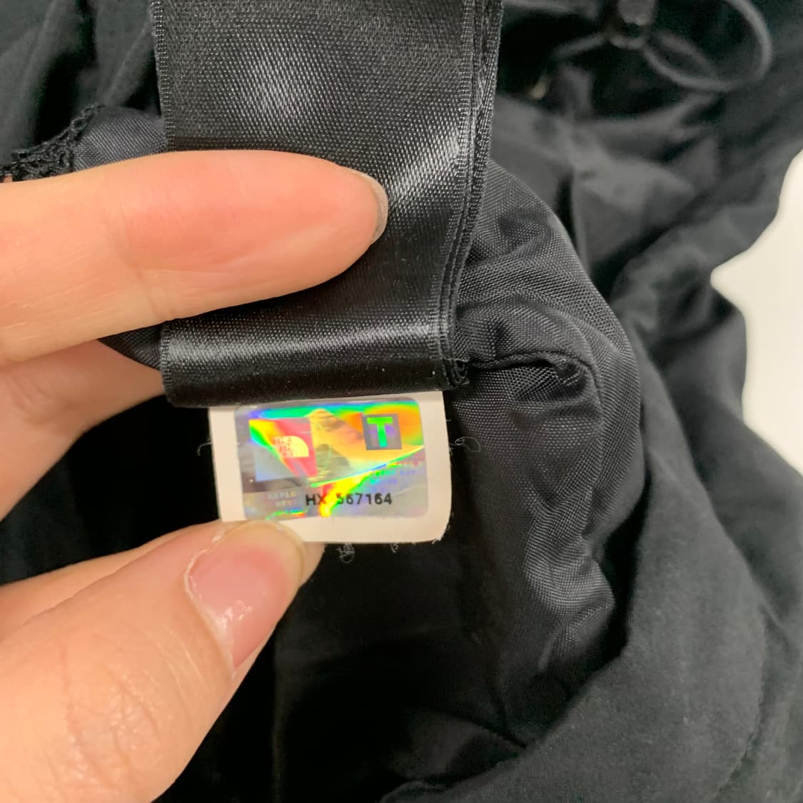 노스페이스 자수로고 블랙 하이벤트 바람막이 상품이미지8