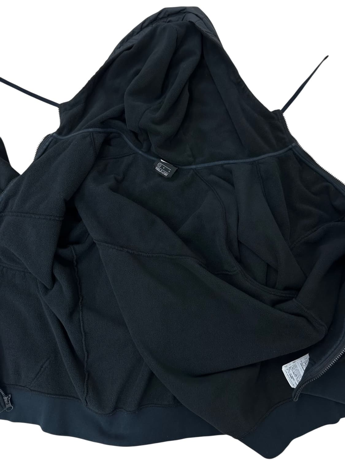 나이키 플리스 후리스 바람막이 블랙 (L) 상품이미지7