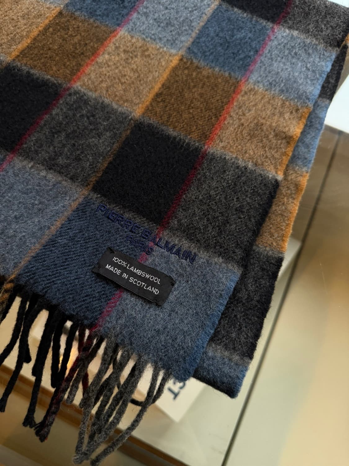 피에르 발망 스코티쉬 머플러 상품이미지9