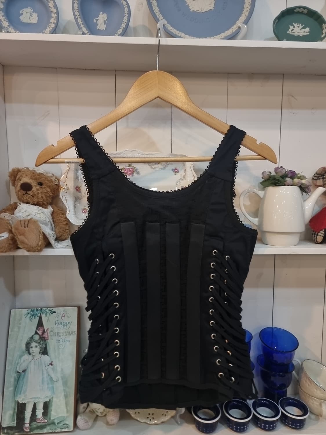 D&G 돌체앤가바나 메이드인이탈리 코르셋 버클탑 (정품) 상품이미지7