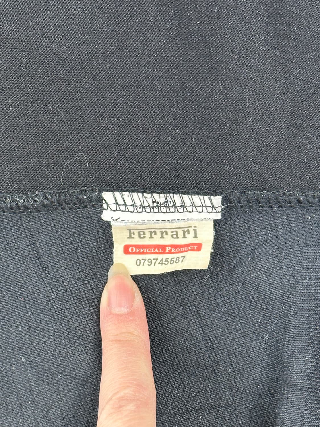 Puma 블랙 페라리 콜라보 후드집업 자켓 L 상품이미지8