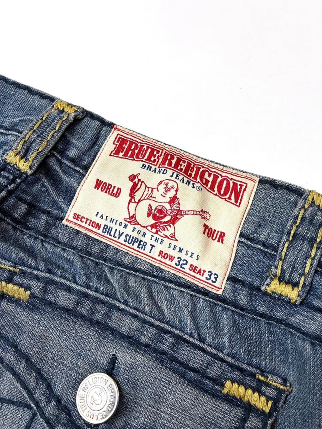 트루릴리젼 00s y2k USA 스트레이트 데님 팬츠 PN5275 상품이미지10