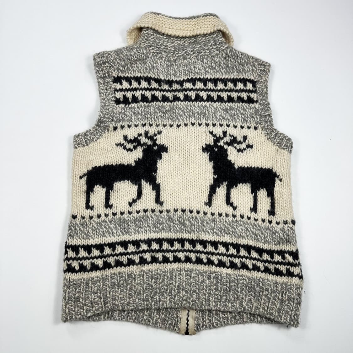 VTG 빈티지 재팬 코위찬 니트 조끼 베스트 (L) 상품이미지3
