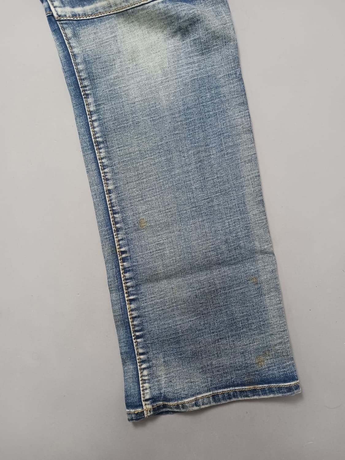 [36] 발망 진청워싱 바이커진 청바지 상품이미지5