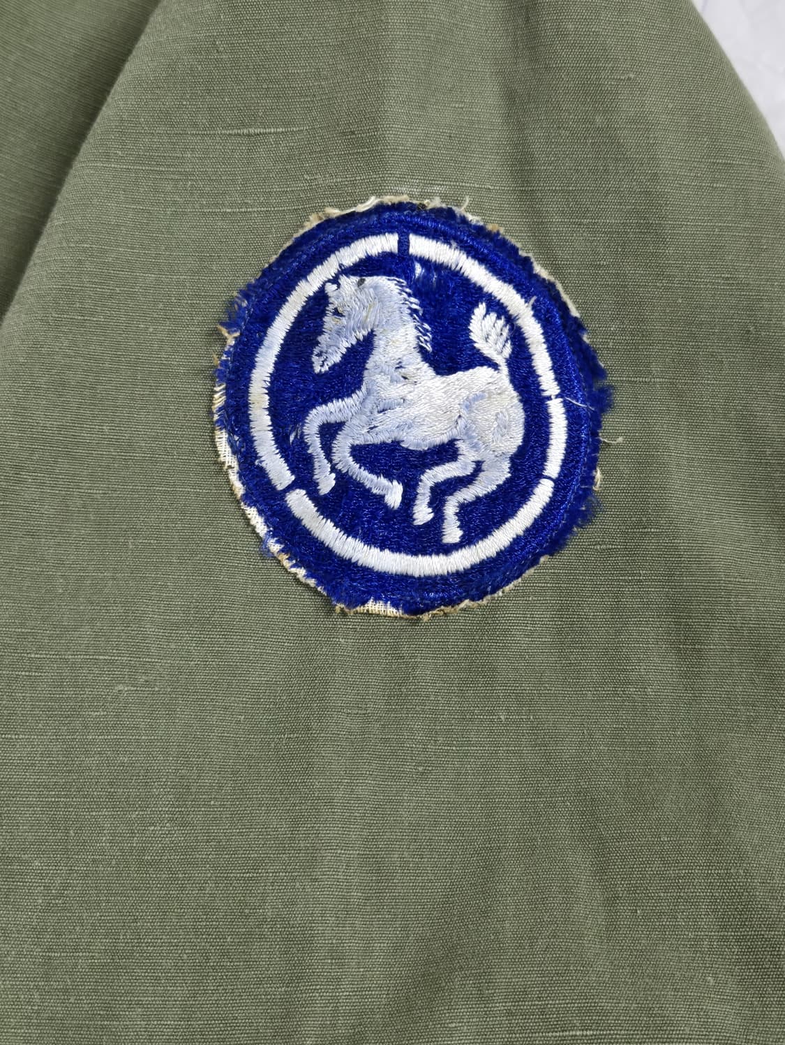 육군 구형 9사단 상사 월남전 전투복 상의 (S) 상품이미지9