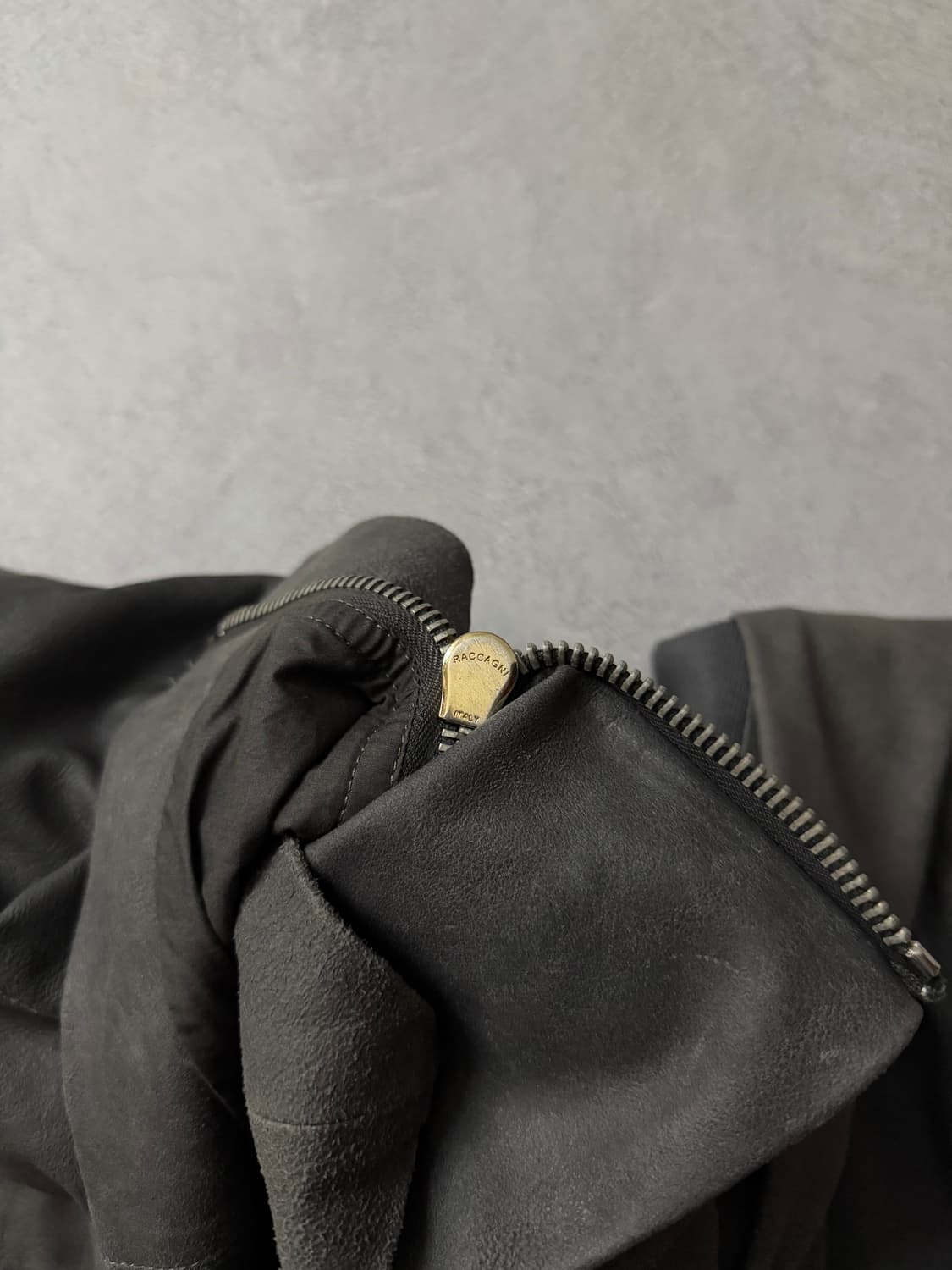 릭오웬스 하이넥 램스킨 자켓 상품이미지6