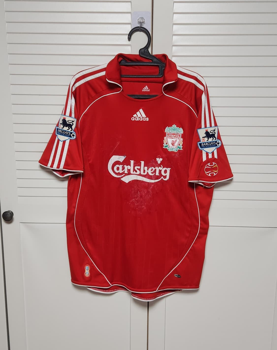 06-08 리버풀 홈 No.10 가르시아 아디다스 유니폼 반팔 상품이미지1