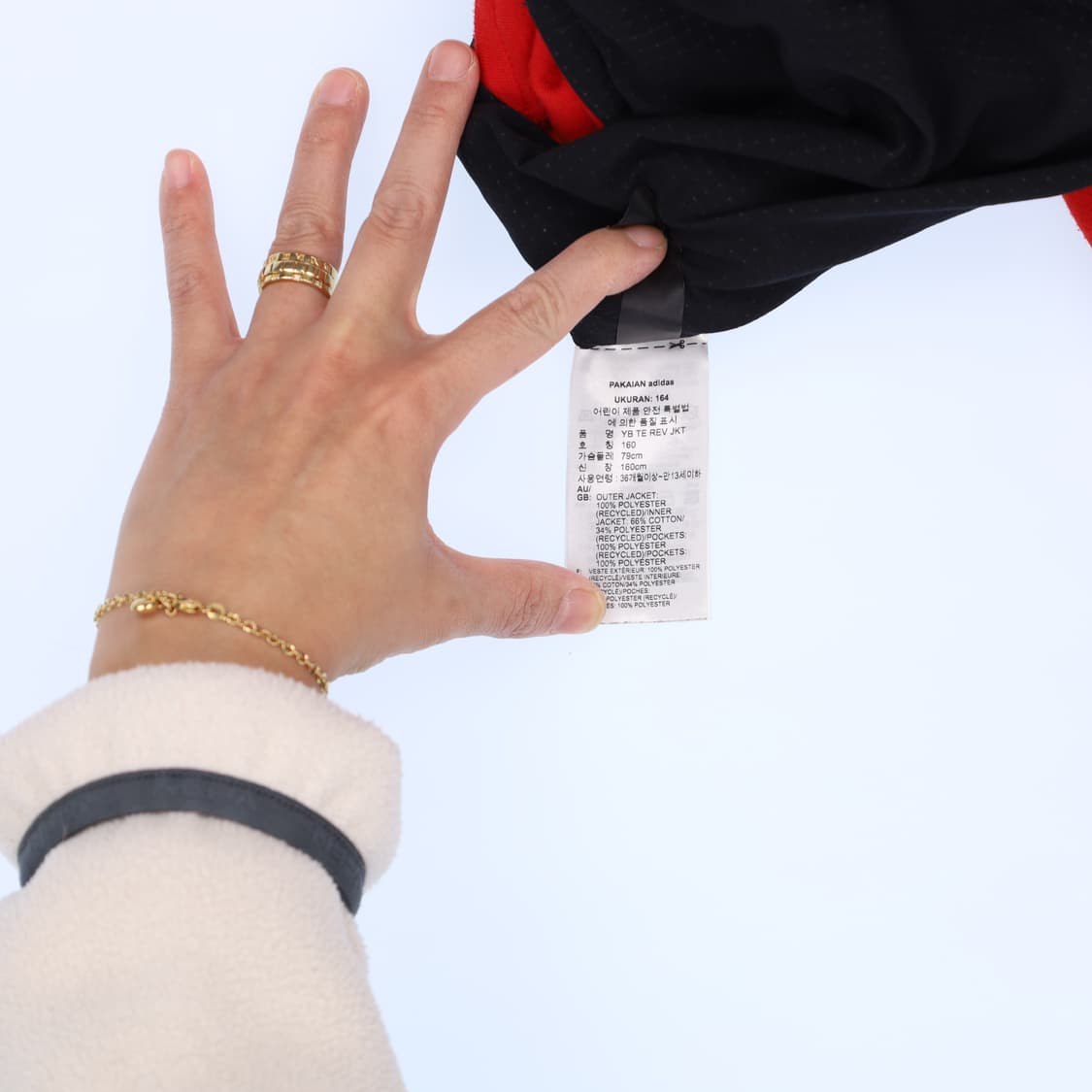 [160] 아디다스 키즈여성 리버시블 후드집업 1230H1 상품이미지6