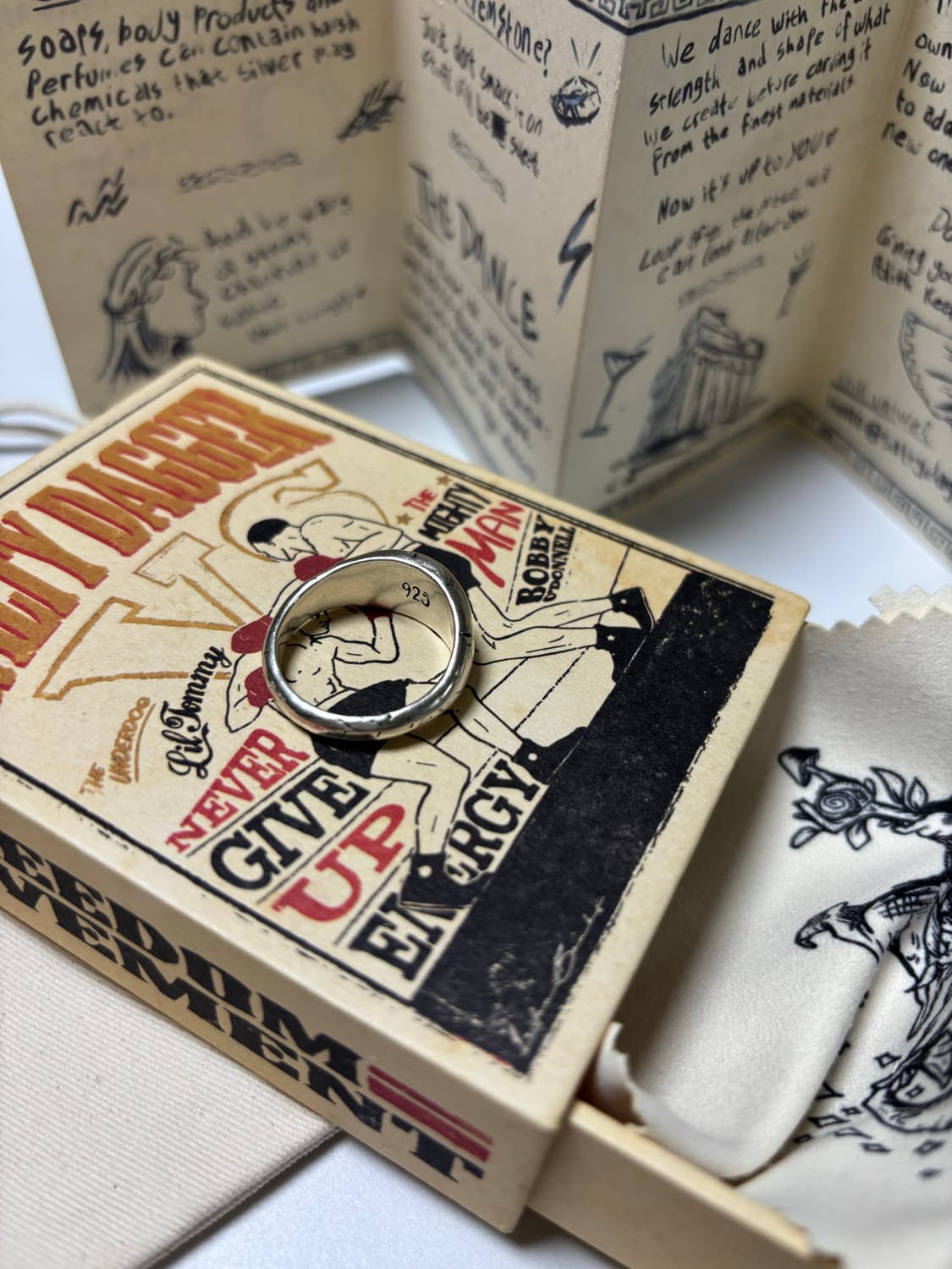 스터링 실버 은반지 24호 상품이미지6