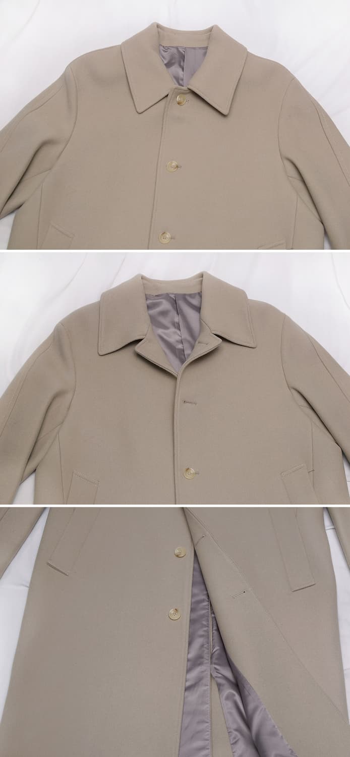 신품급) 송지오 컬렉션라인 울캐시미어 롱발마칸 오버코트 (100+) 상품이미지4