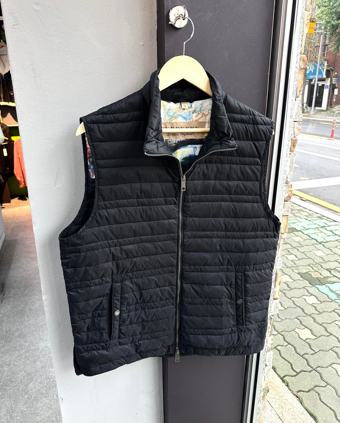 XL/ 버버리 신형 다운 조끼패딩 상품이미지2