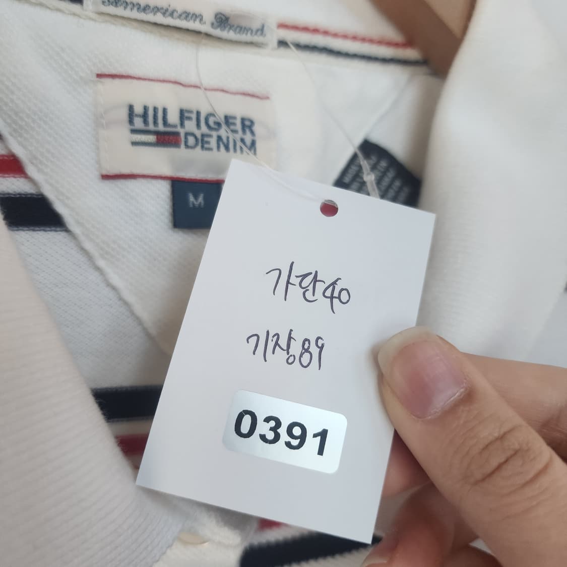 타미힐피거 스트라이프 카라 원피스 상품이미지6