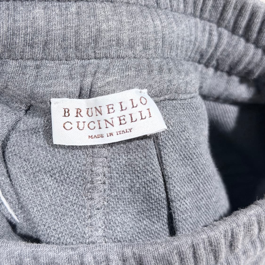 (A+/M,XXS) / 브루넬로쿠치넬리 코튼 그레이 집업 팬츠 셋업 상품이미지8