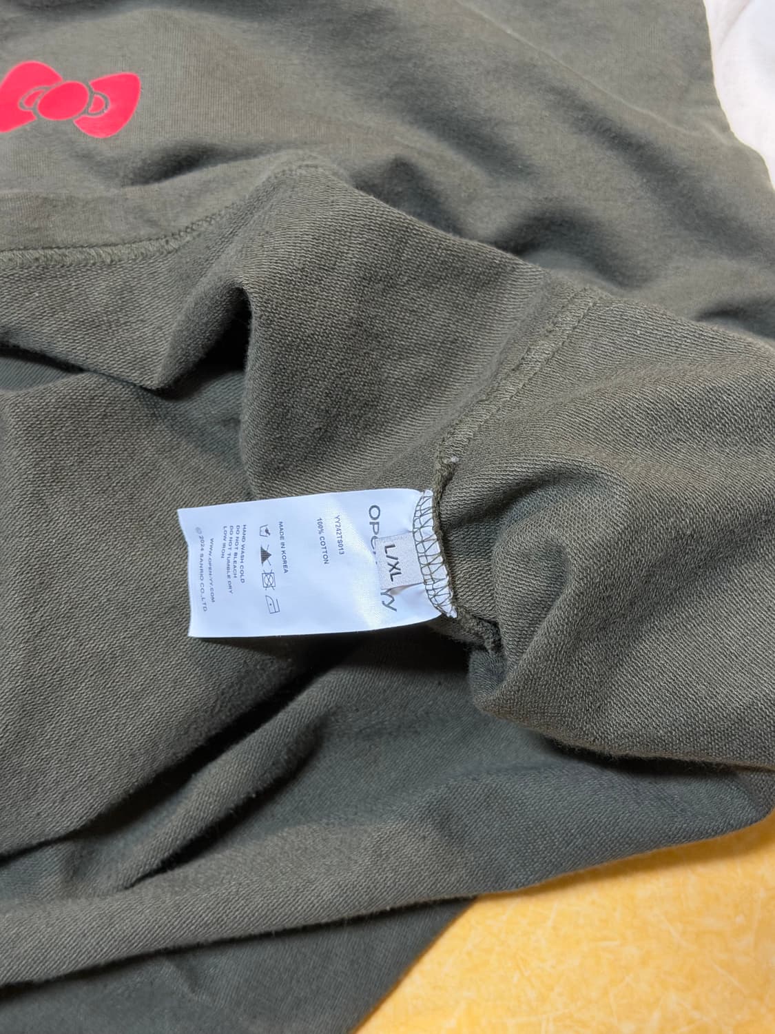 opne yy 키티 반팔 L/XL 상품이미지4