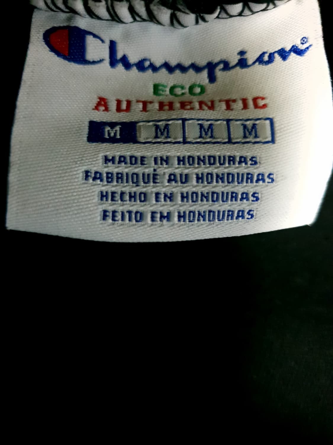 챔피온 ECO C로고 약기모 후드티 블랙 (M) 상품이미지4