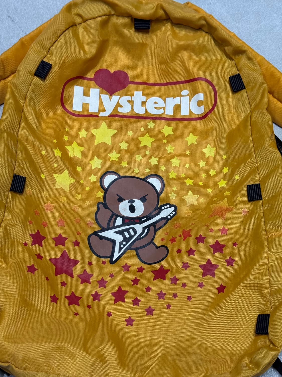 히스테릭 글래머 아카이브 퍽베어와 무수한 별들 패커블 백팩 가방 상품이미지2