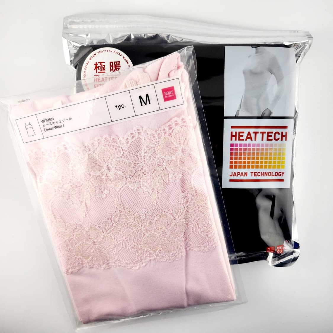 유니클로 히트텍 캐미솔 세트 [BFS6664_1064_01] 상품이미지2