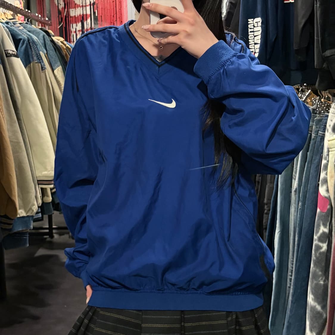 [IM] Nike 나이키 스우시 웜업 블루 상품이미지3