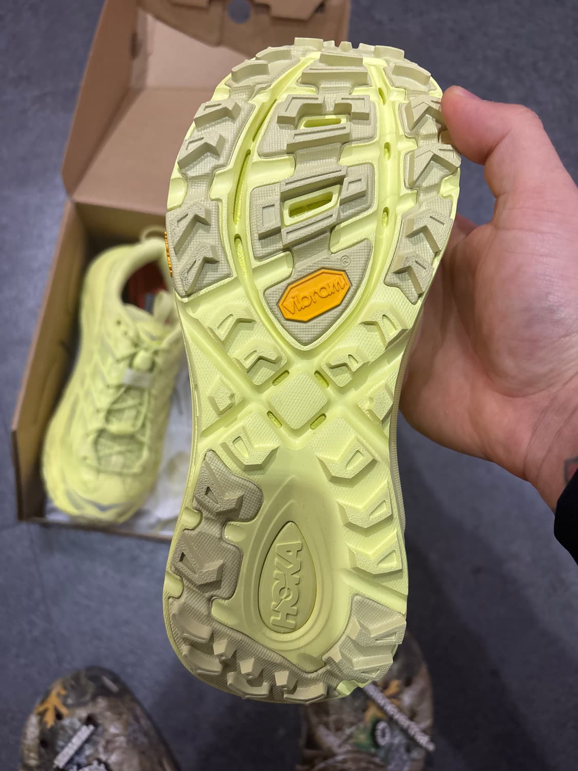 [230사이즈] 호카 U Mafate Three2 Grid JP 옐로 상품이미지2