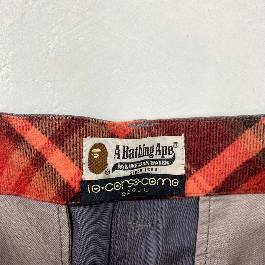 베이프 포켓 그레이 치노 팬츠 (30) 상품이미지7