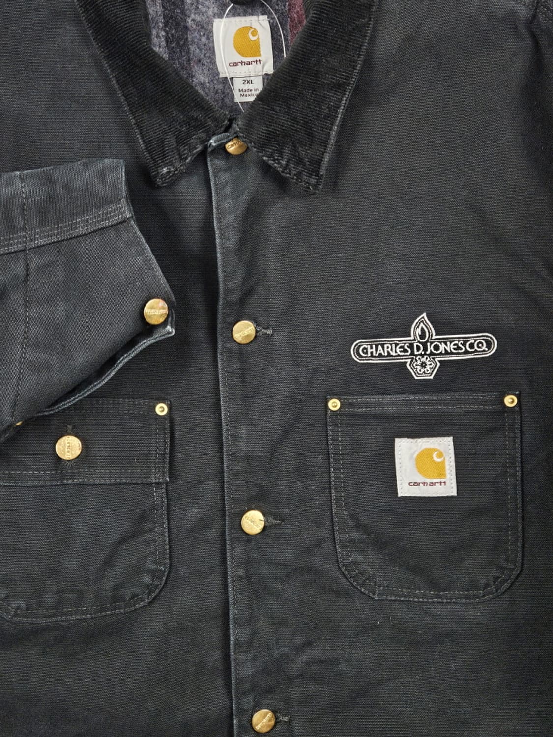 칼하트 C001 덕 캔버스 워크 초어 자켓 ( 2XL ) / 10282 상품이미지6