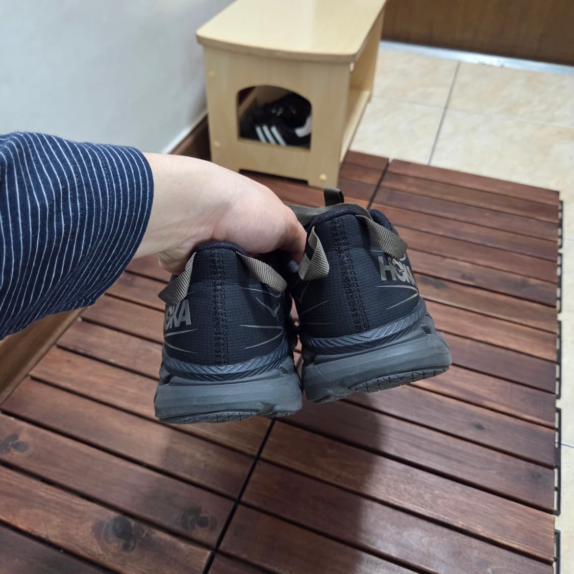 [265] 호카 세티스파이 클리프톤 LS 포지드 아이언 블랙  상품이미지9