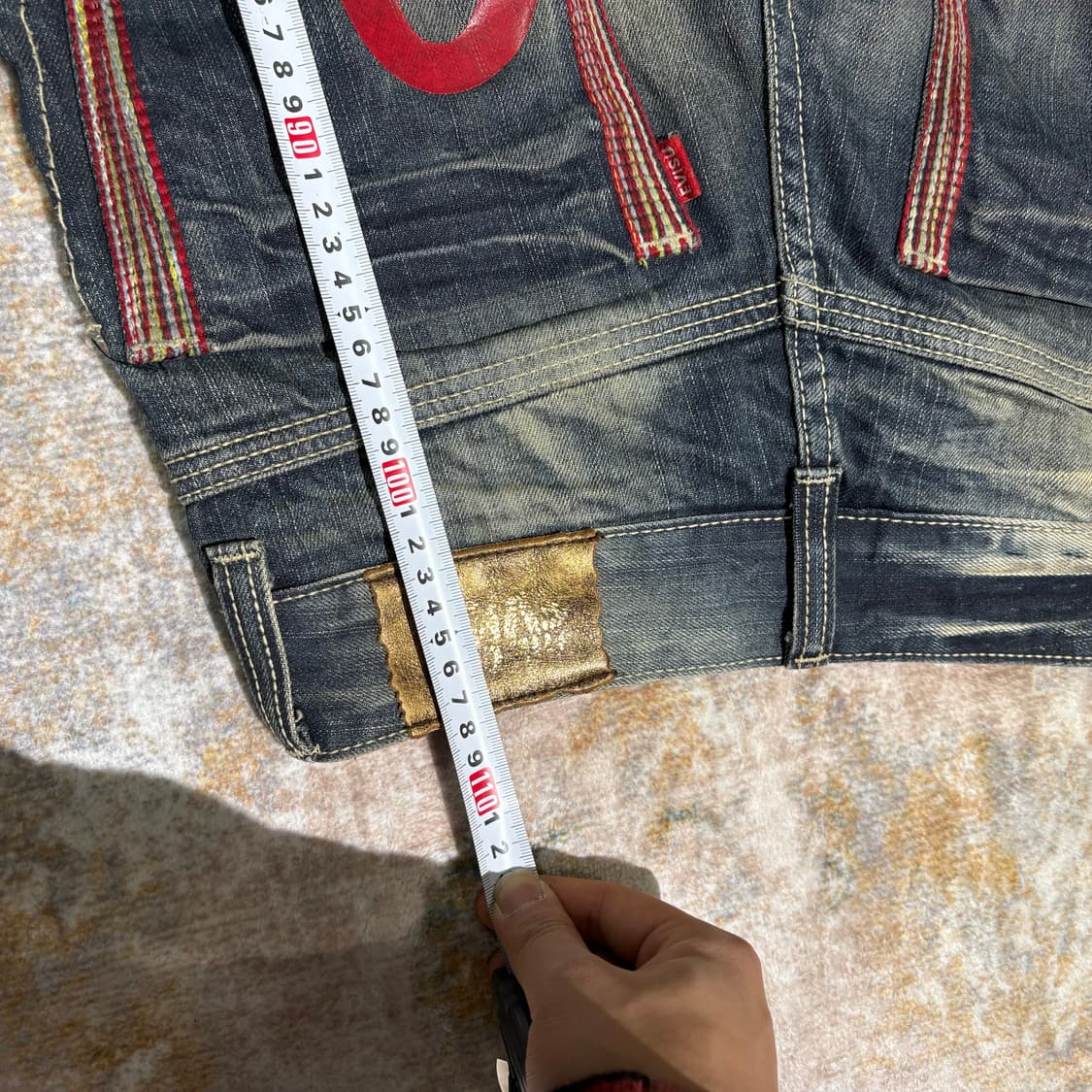 에비수 빈티지 워싱 데님팬츠 상품이미지10