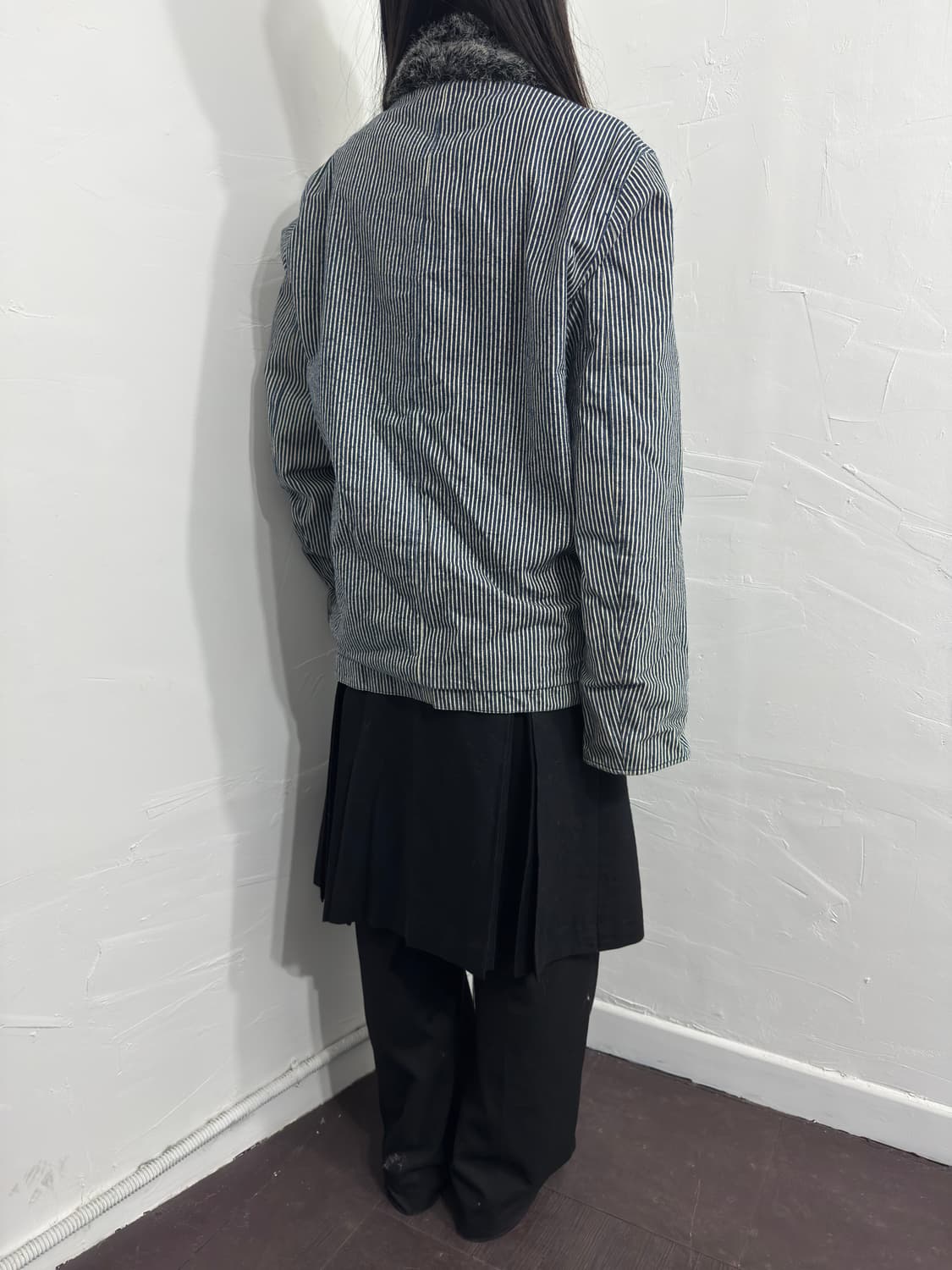 takeo kikuchi fur detail jacket 상품이미지7