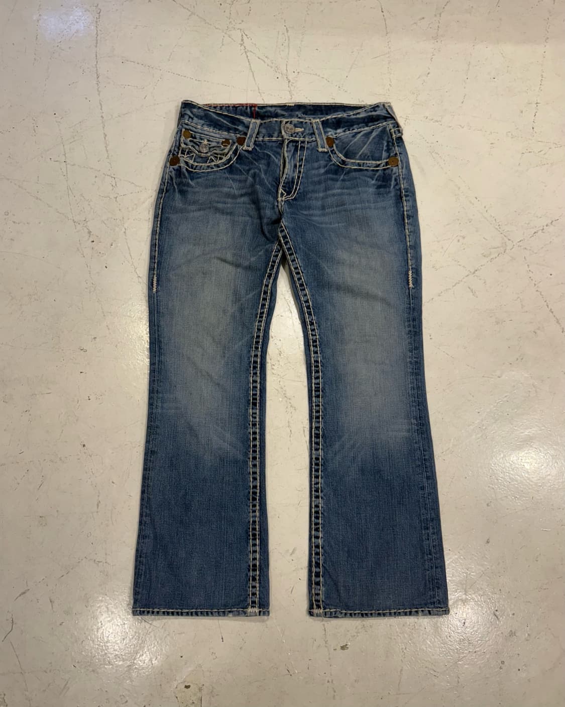 트루릴리젼 USA 빌리슈퍼티 부츠컷 데님팬츠  상품이미지1