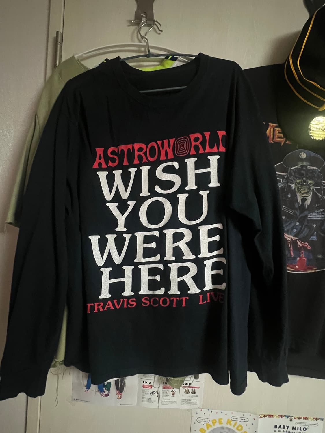 트레비스 스캇 콘서트 롱슬리브 상품이미지1