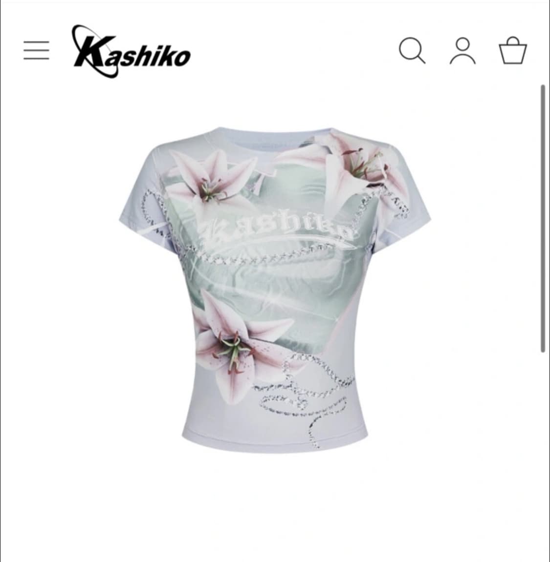 카시코 Kashiko Jade Heart Tee 상품이미지1