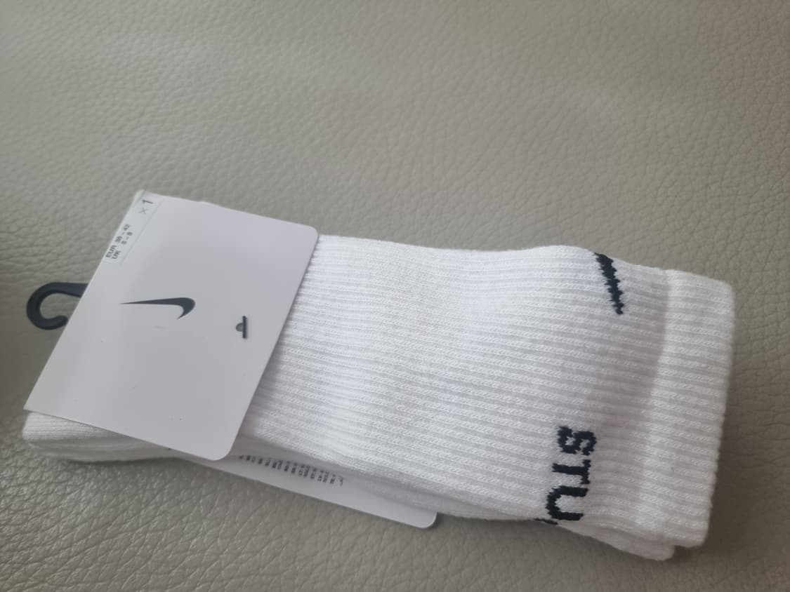 나이키 스투시 NRG 크루 삭스 화이트 M 상품이미지2