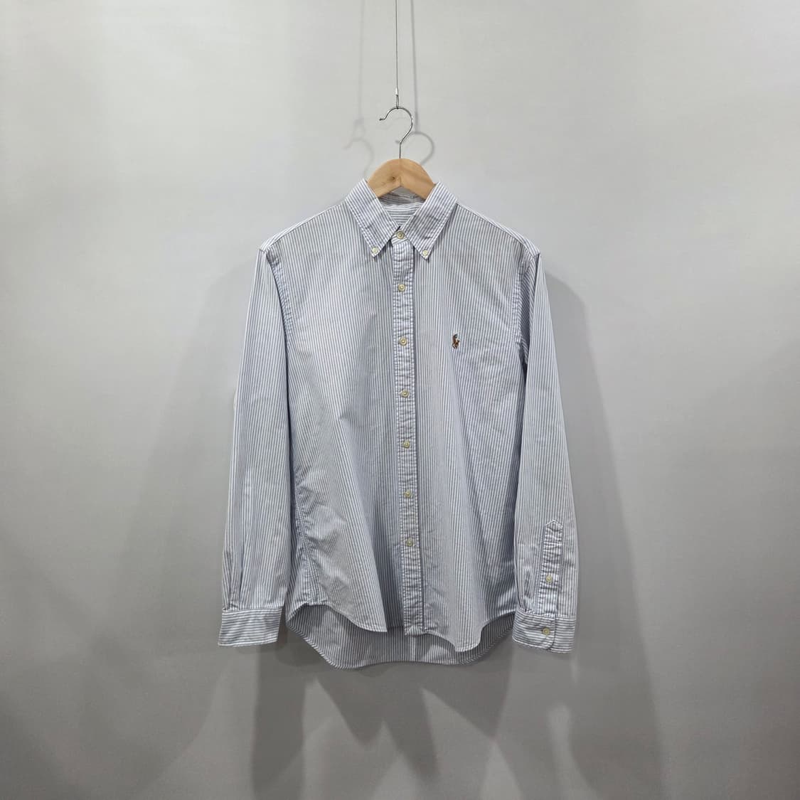 폴로랄프로렌 버튼다운 스트라이프 옥스포드 셔츠 M 상품이미지1
